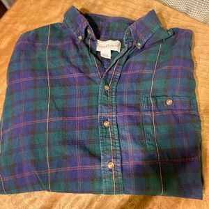 90s vintage flannel cowboy shirt size xl